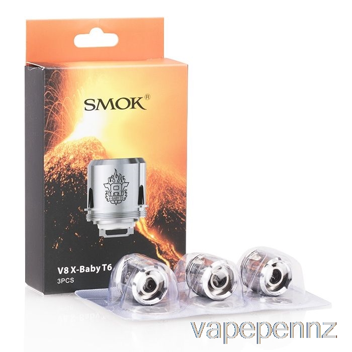 SMOK TFV8 X-Baby Replacement Coils RBA VAPE NZ